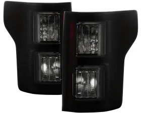 Spyder Auto Light Bar LED Tail Lights Black Smoke for Ford F-150 2015-2022