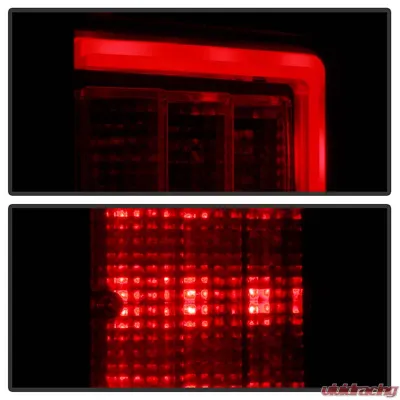 Spyder Auto Light Bar LED Tail Lights Black Smoke for Ford F-150 2015-2022 - ALT-YD-FF15015-LBLED-BSM