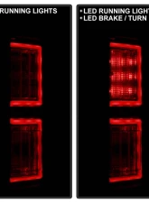 Spyder Auto Light Bar LED Tail Lights Black Smoke for Ford F-150 2015-2022                                     - ALT-YD-FF15015-LBLED-BSM - Image 11