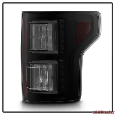 Spyder Auto Light Bar LED Tail Lights Black Smoke for Ford F-150 2015-2022 - ALT-YD-FF15015-LBLED-BSM