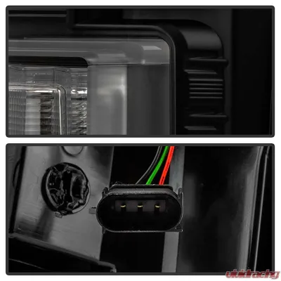 Spyder Auto Light Bar LED Tail Lights Black Smoke for Ford F-150 2015-2022 - ALT-YD-FF15015-LBLED-BSM
