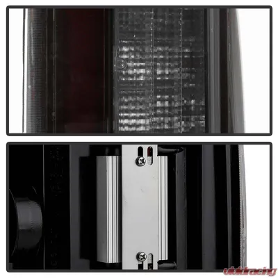 Spyder Auto Light Bar LED Tail Lights Black Smoke for Ford F-150 2015-2022 - ALT-YD-FF15015-LBLED-BSM