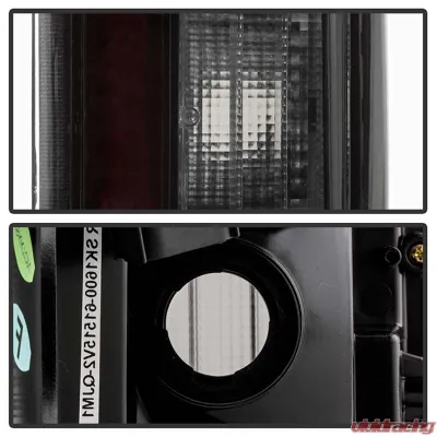 Spyder Auto Light Bar LED Tail Lights Black Smoke for Ford F-150 2015-2022 - ALT-YD-FF15015-LBLED-BSM