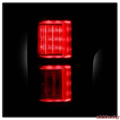 Spyder Auto Light Bar LED Tail Lights Black Smoke for Ford F-150 2015-2022 - ALT-YD-FF15015-LBLED-BSM
