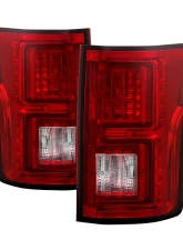 Spyder Auto LED Tail Lights Red Clear for Ford F-150 2015-2022, Model ALT-YD-FF15015-LBLED-RC                                     - ALT-YD-FF15015-LBLED-RC - Image 11