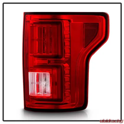 Spyder Auto LED Tail Lights Red Clear for Ford F-150 2015-2022, Model ALT-YD-FF15015-LBLED-RC - ALT-YD-FF15015-LBLED-RC
