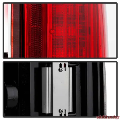 Spyder Auto LED Tail Lights Red Clear for Ford F-150 2015-2022, Model ALT-YD-FF15015-LBLED-RC - ALT-YD-FF15015-LBLED-RC