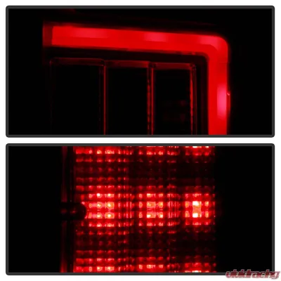 Spyder Auto LED Light Bar Tail Lights All Black for Ford F150 2018-2019 - ALT-YD-FF15018-LED-BKV2