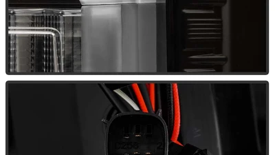 Spyder Auto LED Light Bar Tail Lights All Black for Ford F150 2018-2019                                     - ALT-YD-FF15018-LED-BKV2 - Image 4