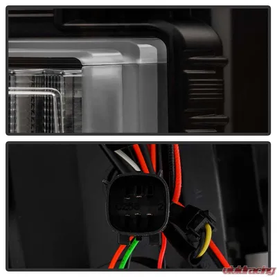 Spyder Auto LED Light Bar Tail Lights All Black for Ford F150 2018-2019 - ALT-YD-FF15018-LED-BKV2