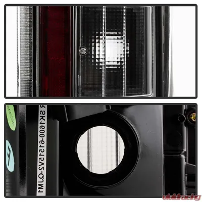 Spyder Auto LED Light Bar Tail Lights All Black for Ford F150 2018-2019 - ALT-YD-FF15018-LED-BKV2