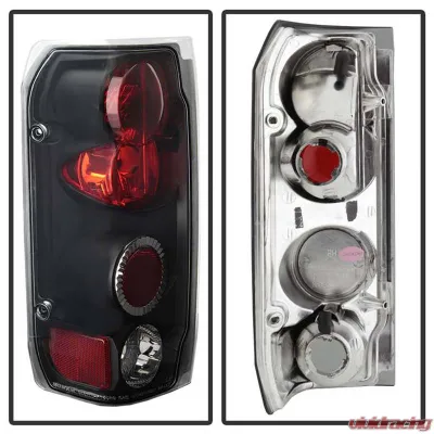 Spyder Auto Black Euro Style Taillights for Ford Bronco 1988-1996, ALT-YD-FF15089-BK - ALT-YD-FF15089-BK