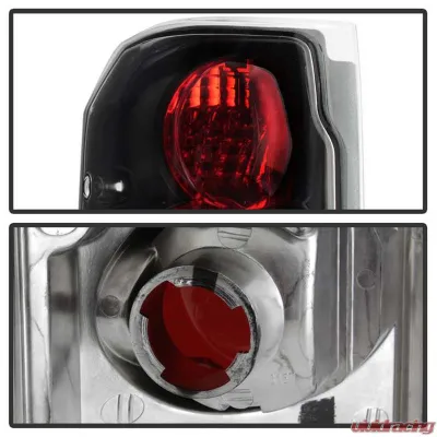Spyder Auto Black Euro Style Taillights for Ford Bronco 1988-1996, ALT-YD-FF15089-BK - ALT-YD-FF15089-BK