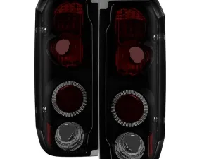 Spyder Auto Black Smoke Euro Style Taillights for Ford Bronco 1988-1996