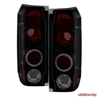 Spyder Auto Black Smoke Euro Style Taillights for Ford Bronco 1988-1996 - ALT-YD-FF15089-BSM