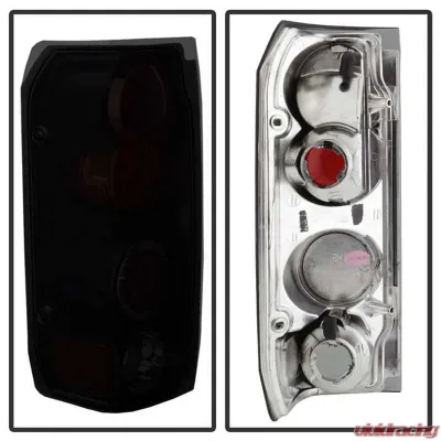 Spyder Auto Black Smoke Euro Style Taillights for Ford Bronco 1988-1996 - ALT-YD-FF15089-BSM