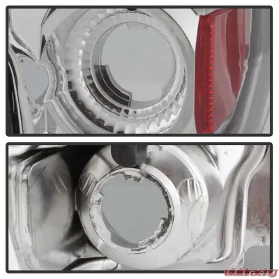 Spyder Auto Chrome Euro Style Taillights for Ford Bronco 1988-1996, ALT-YD-FF15089-C - ALT-YD-FF15089-C