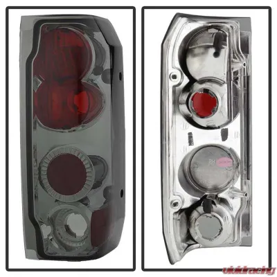 Spyder Auto Smoke Euro Style Taillights for Ford Bronco 1988-1996, ALT-YD-FF15089-SM - ALT-YD-FF15089-SM