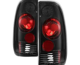 Spyder Auto Altezza Black Tail Lights for Ford F-150 1997-2003, F-250 350 450 550 1999-2007
