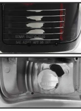 Spyder Auto Altezza Black Tail Lights for Ford F-150 1997-2003, F-250 350 450 550 1999-2007                                     - ALT-YD-FF15097-BK - Image 4