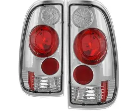 Spyder Auto Altezza Chrome Tail Lights for Ford F-150 1997-2003, F-250/350/450/550 1999-2007