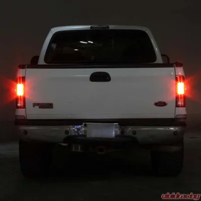 Spyder Auto LED Black Tail Lights for Ford F-150 Styleside 1997-2003, F-250 350 450 550 1999-2007 - ALT-YD-FF15097-LED-BK