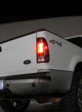 Spyder Auto LED Black Tail Lights for Ford F-150 Styleside 1997-2003, F-250 350 450 550 1999-2007                                     - ALT-YD-FF15097-LED-BK - Image 6