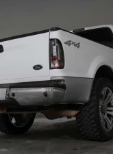 Spyder Auto LED Black Tail Lights for Ford F-150 Styleside 1997-2003, F-250 350 450 550 1999-2007                                     - ALT-YD-FF15097-LED-BK - Image 8