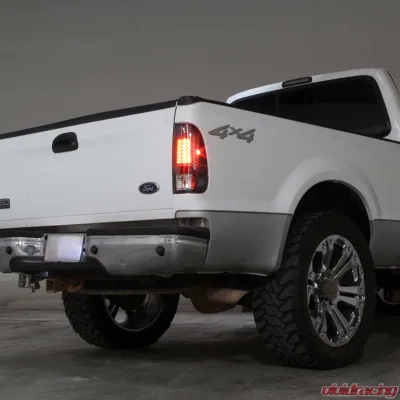 Spyder Auto LED Black Tail Lights for Ford F-150 Styleside 1997-2003, F-250 350 450 550 1999-2007 - ALT-YD-FF15097-LED-BK