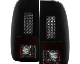 Spyder Auto Black Smoke LED Taillights for 1999-2007 Ford F-550 Super Duty