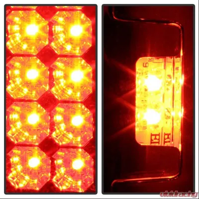 Spyder Auto LED Chrome Tail Lights for Ford F-150 Styleside 1997-2003, F-250 1999-2007 - ALT-YD-FF15097-LED-C