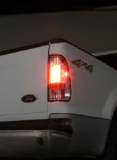 Spyder Auto LED Chrome Tail Lights for Ford F-150 Styleside 1997-2003, F-250 1999-2007                                     - ALT-YD-FF15097-LED-C - Image 13