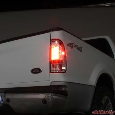 Spyder Auto LED Chrome Tail Lights for Ford F-150 Styleside 1997-2003, F-250 1999-2007 - ALT-YD-FF15097-LED-C