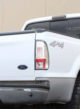Spyder Auto LED Chrome Tail Lights for Ford F-150 Styleside 1997-2003, F-250 1999-2007                                     - ALT-YD-FF15097-LED-C - Image 14