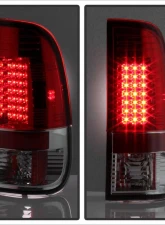 Spyder Auto LED Red/Clear Tail Lights for Ford F-150 1997-2003, F-250/350/450/550 1999-2007                                     - ALT-YD-FF15097-LED-RC - Image 8