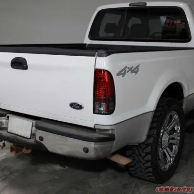 Spyder Auto LED Red/Clear Tail Lights for Ford F-150 1997-2003, F-250/350/450/550 1999-2007 - ALT-YD-FF15097-LED-RC