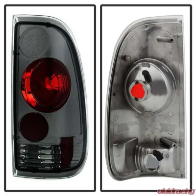 Spyder Auto Smoke Euro Style Taillights for 1999-2007 Ford F-550 Super Duty - ALT-YD-FF15097-SM