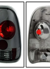 Spyder Auto Smoke Euro Style Taillights for 1999-2007 Ford F-550 Super Duty                                     - ALT-YD-FF15097-SM - Image 2