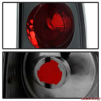 Spyder Auto Smoke Euro Style Taillights for 1999-2007 Ford F-550 Super Duty - ALT-YD-FF15097-SM