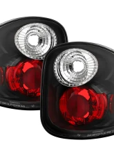 Spyder Auto Altezza Black Tail Lights for Ford F-150 Flareside 1997-2000                                     - ALT-YD-FF15097FS-BK - Image 5