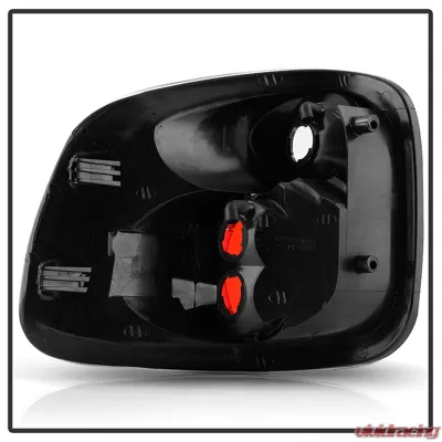 Spyder Auto Altezza Black Tail Lights for Ford F-150 Flareside 1997-2000 - ALT-YD-FF15097FS-BK