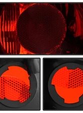 Spyder Auto Altezza Black Tail Lights for Ford F-150 Flareside 1997-2000                                     - ALT-YD-FF15097FS-BK - Image 4