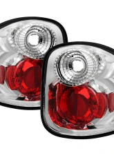 Spyder Auto Altezza Chrome Tail Lights for Ford F-150 Flareside 1997-2000                                     - ALT-YD-FF15097FS-C - Image 5
