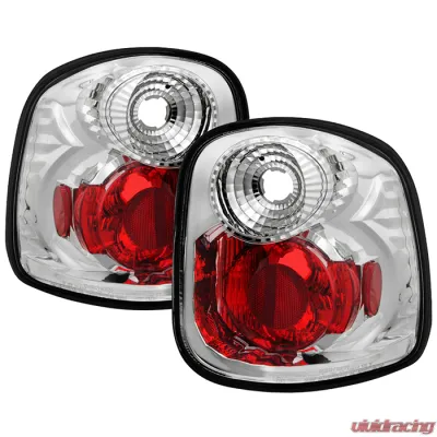 Spyder Auto Altezza Chrome Tail Lights for Ford F-150 Flareside 1997-2000 - ALT-YD-FF15097FS-C