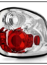 Spyder Auto Altezza Chrome Tail Lights for Ford F-150 Flareside 1997-2000                                     - ALT-YD-FF15097FS-C - Image 2