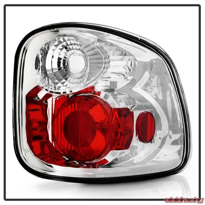 Spyder Auto Altezza Chrome Tail Lights for Ford F-150 Flareside 1997-2000 - ALT-YD-FF15097FS-C