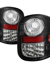 Spyder Auto LED Black Tail Lights for Ford F-150 Flareside 1997-2003, ALT-YD-FF15097FS                                     - ALT-YD-FF15097FS-LED-BK - Image 9