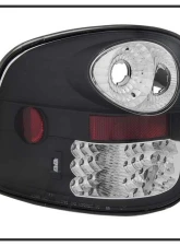 Spyder Auto LED Black Tail Lights for Ford F-150 Flareside 1997-2003, ALT-YD-FF15097FS                                     - ALT-YD-FF15097FS-LED-BK - Image 2