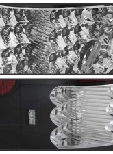 Spyder Auto LED Black Tail Lights for Ford F-150 Flareside 1997-2003, ALT-YD-FF15097FS                                     - ALT-YD-FF15097FS-LED-BK - Image 5