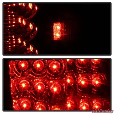 Spyder Auto LED Black Tail Lights for Ford F-150 Flareside 1997-2003, ALT-YD-FF15097FS - ALT-YD-FF15097FS-LED-BK